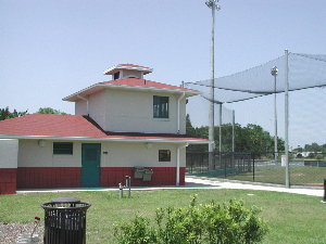 Concession stand and field at Blaine O'Neal